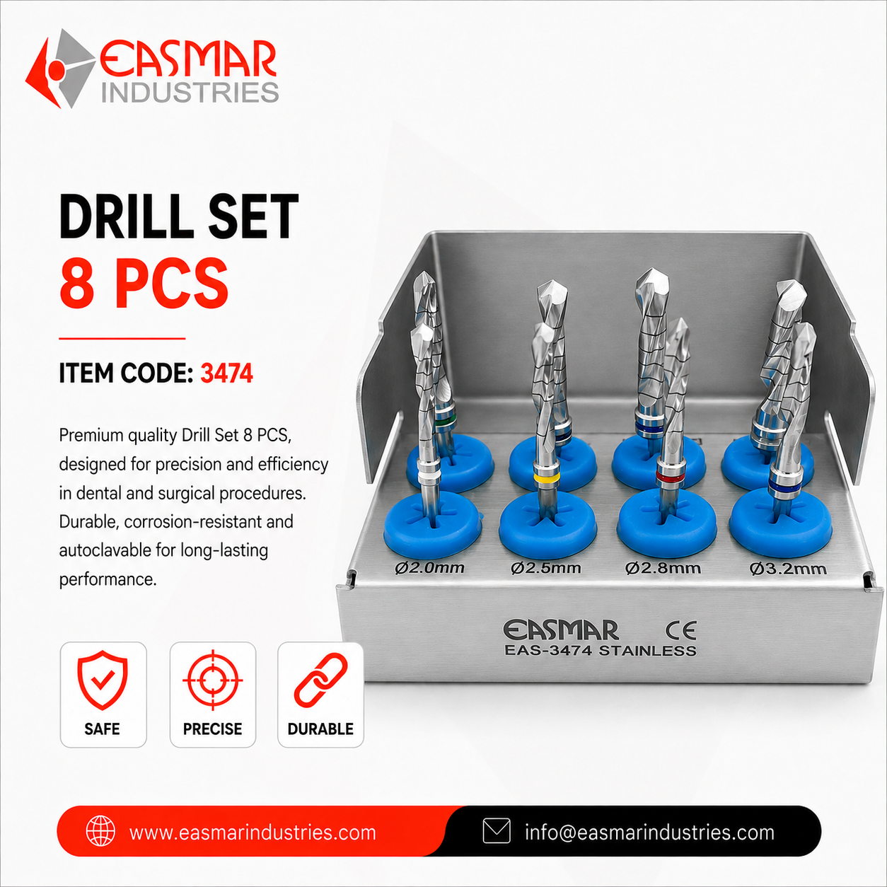 DRILL SET 8 PCS